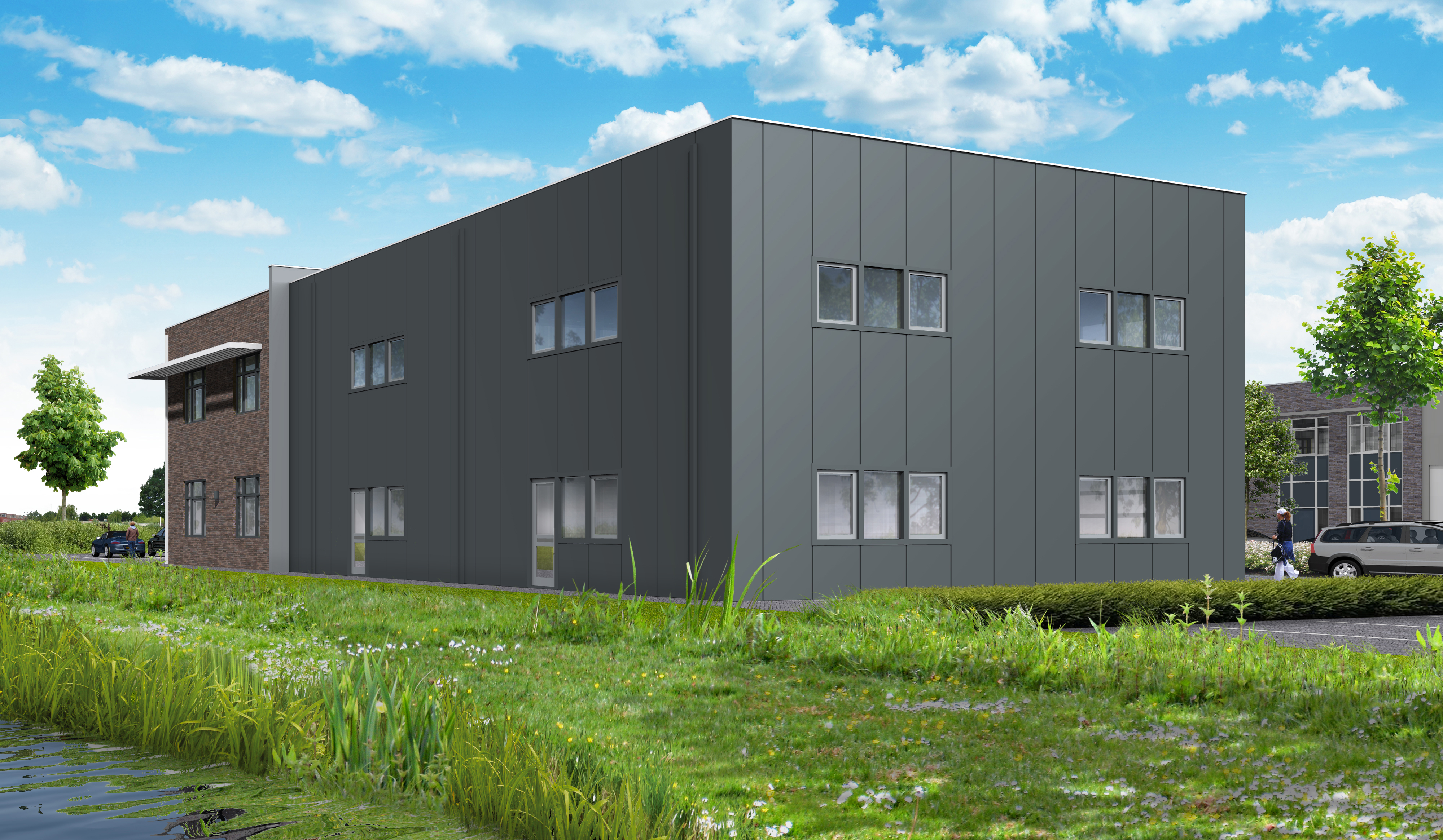 Waalplaza achterzijde