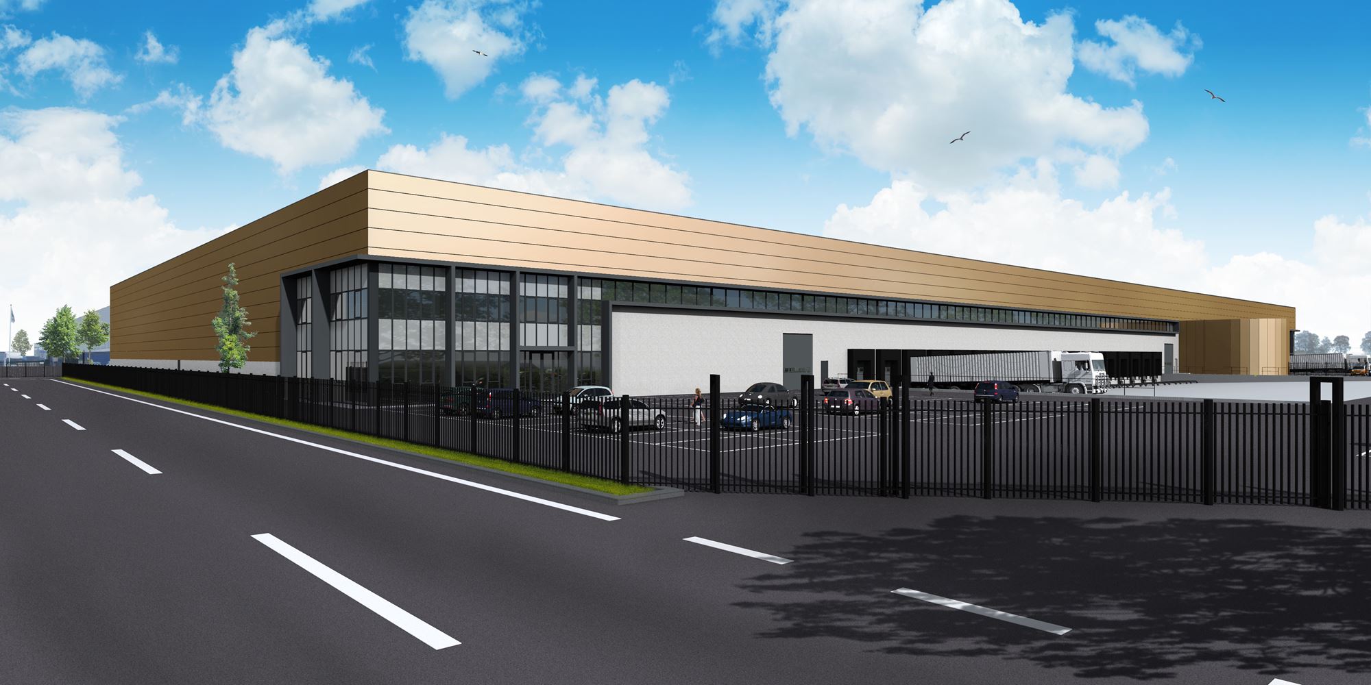 Distributie- centrum ontwerp Roosendaal